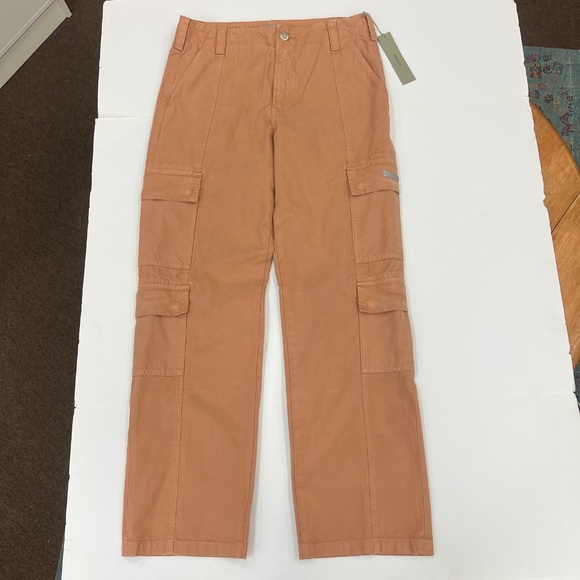 HUDSON WIDE LEG CARGO JEANS SIZE 32 NWT - Picture 1 of 7